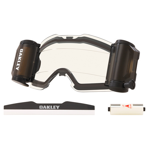 Oakley Front Line MX Goggles Roll Off Accessory Kit - Clear