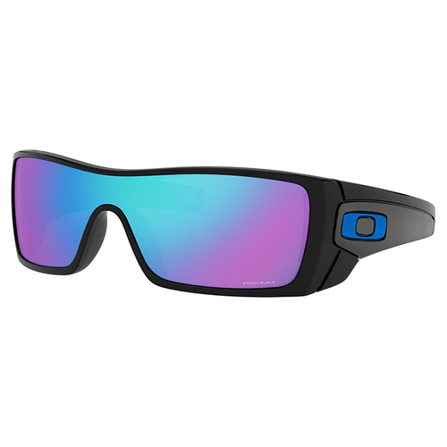 Oakley Batwolf Sunglasses - Polished Black - Prizm Sapphire Lens
