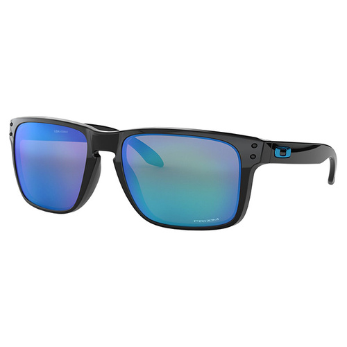 Oakley Holbrook XL Sunglasses - Polished Black - Prizm Sapphire Lens