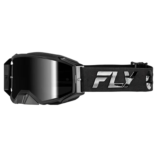 Fly Racing Zone Pro MX Goggles - Black/Black