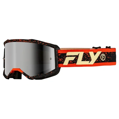 Fly Racing Youth Zone MX Goggles - Black/Red/Cream