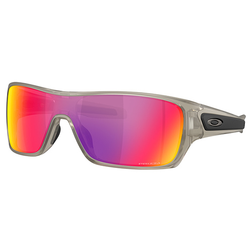 Oakley Turbine Rotor Sunglasses - Matte Transparent Grey Ink - Prizm Road Lens