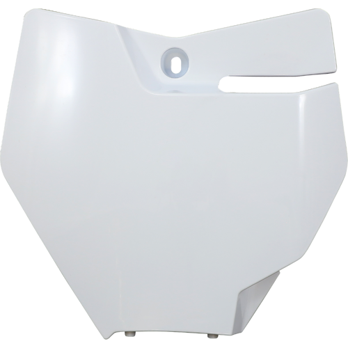 UFO Front Number Plate - GasGas MC85 21  - White