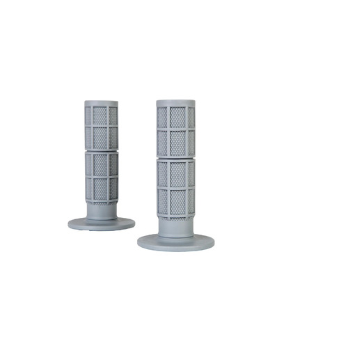 Oneal MX Pro Half Waffle Grips - 7/8' - Grey - SKU:7160702