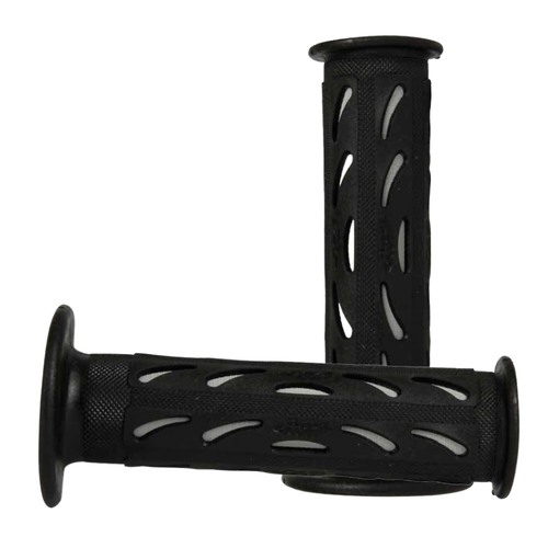 Progrip Dual Density 724 Open Grips - Black/Silver
