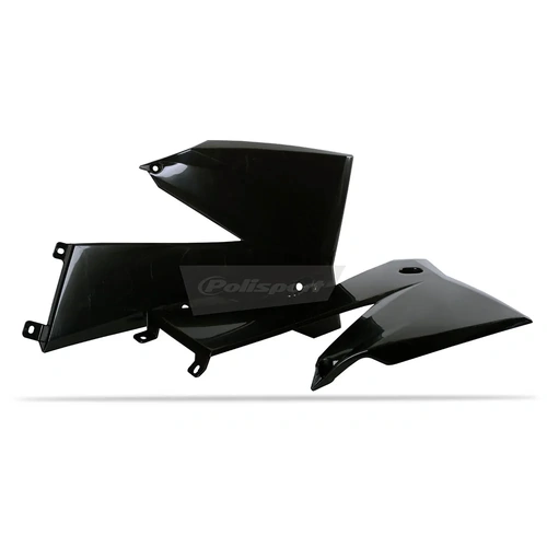 Polisport Radiator Shrouds Ktm Sx/Sx-F 05-06/Exc 05-07 - Black