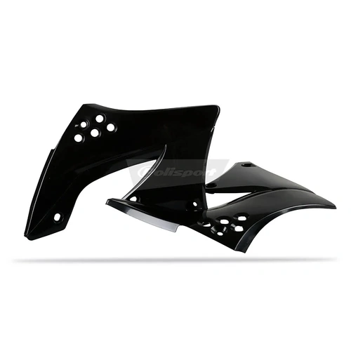 Polisport Radiator Shrouds Kawasaki Kx450F 09-11 - Black