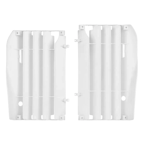 Polisport Radiator Louvers Honda Crf250R 10-13 - White