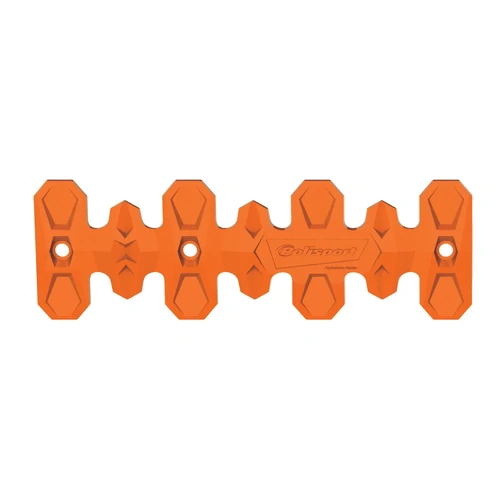 Polisport Armadillo 4T Head Pipe Guard Short 22Cm - Orange