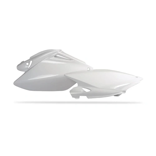 Polisport Side Covers Honda Crf250R 06-09 - White