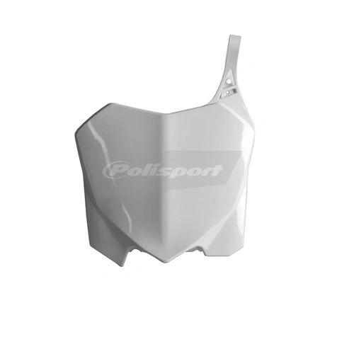 Polisport Front Number Plate Crf250R 10-13/Crf450R 09-12 - White