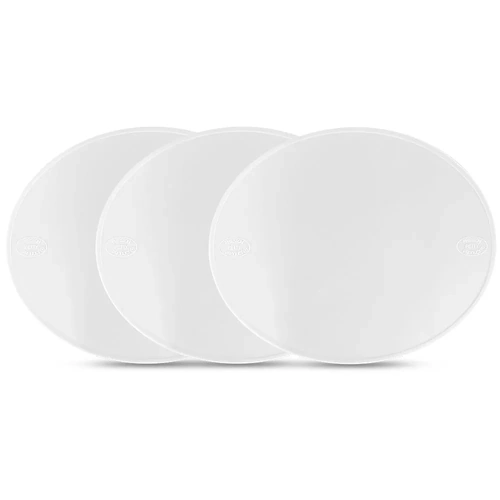 Polisport Preston Petty Motocross Number Plate - Set Of 3 - White