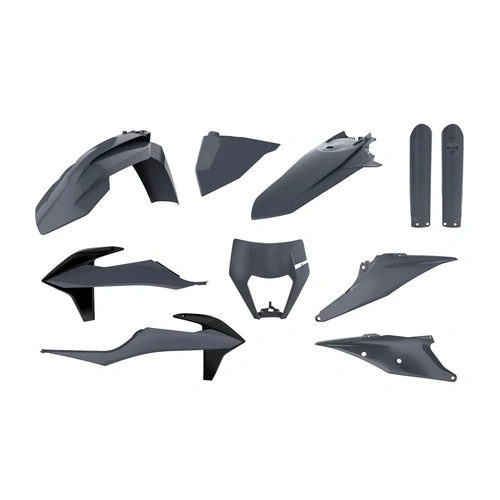 Polisport Enduro Kit Ktm Exc/Exc-F 20-23 - Nardo Grey (Incl Headlight Surround)