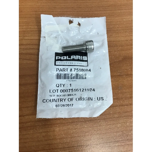 oem socket head bolt  M8X25 - SKU:7518084