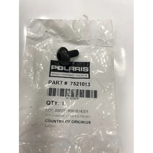 OEM BOLT M6X1.0X10 7521013 - SKU:7521013