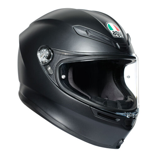 AGV K6 Helmet - Matte Black - L - SKU:77-168-09