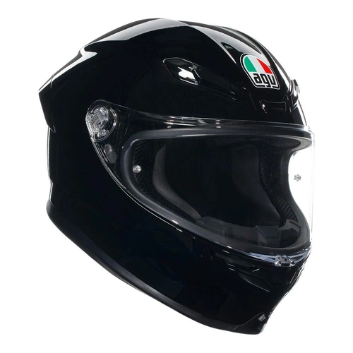 AGV K6 S Full Face Helmet - Black - S - SKU:77-190-05