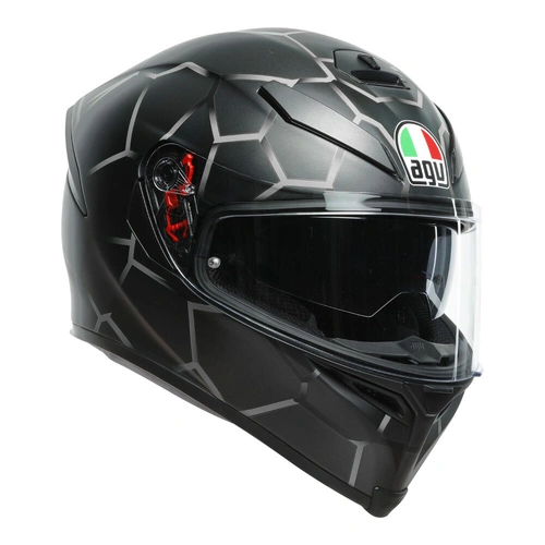 AGV K5S Vulcanum Helmet - Grey - MS - SKU:77-283-06
