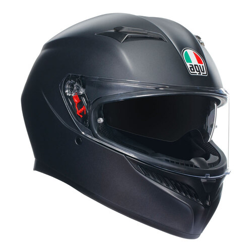 AGV K3 Helmet - Matte Black - XL - SKU:77-351-10