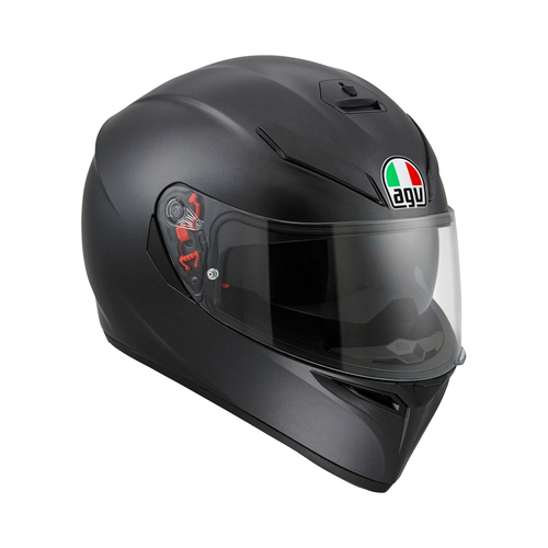 AGV K3SV Helmet - Matte Black - XS - SKU:77-352-04