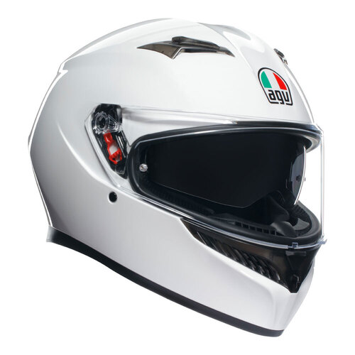 AGV K3 Seta Helmet - White - M - SKU:77-392-07