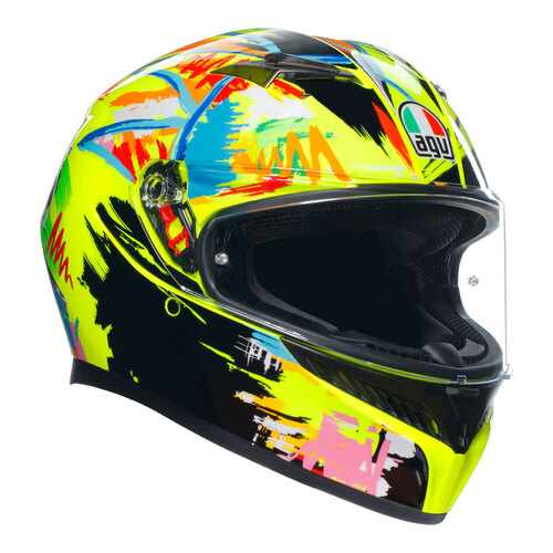 AGV K3 WT 2019 Helmet - Multi - S - SKU:77-401-05