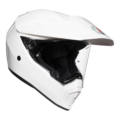 AGV AX9 Helmet - White - XL - SKU:77-695-10