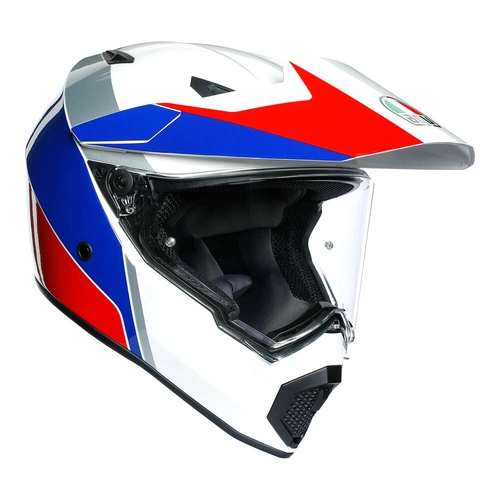 AGV AX9 Atlante Helmet - White/Blue/Red - S - SKU:77-698-05