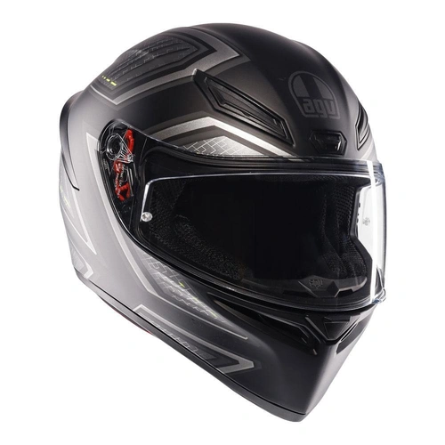 AGV K1 S Sling Matte Helmet - Black/Grey - S - SKU:77-942-05
