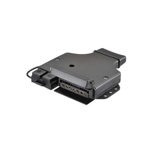 Narva 7 Pin Flat Trailer Socket With Heavy Duty Connector