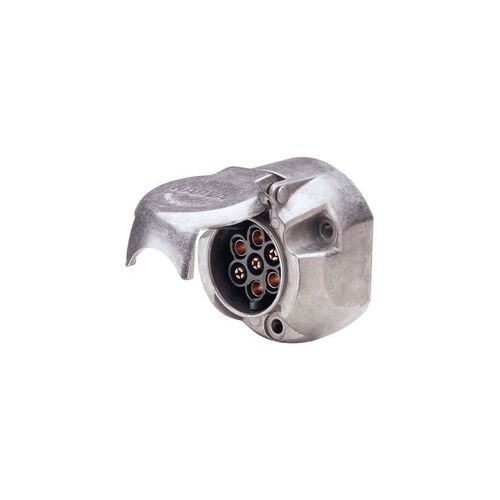 Narva 7 Pin Large Round Metal Trailer Socket