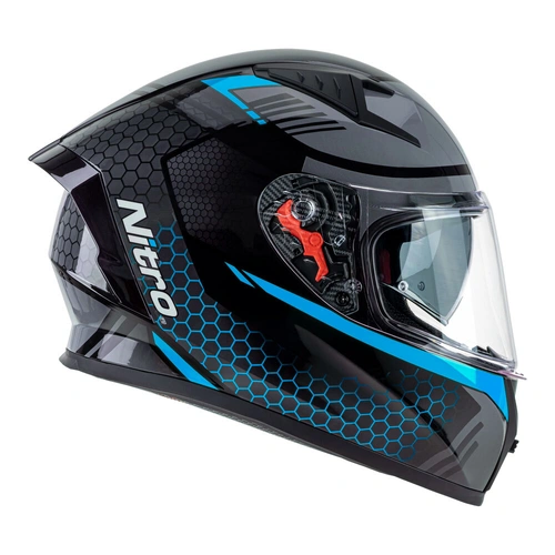 Nitro N501 DVS Helmet - Black/Blue - S - SKU:85-325-05