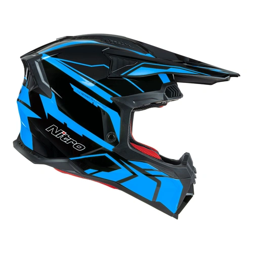 Nitro MX710 Shard II Helmet - Blue/Black - XS - SKU:85-732-04