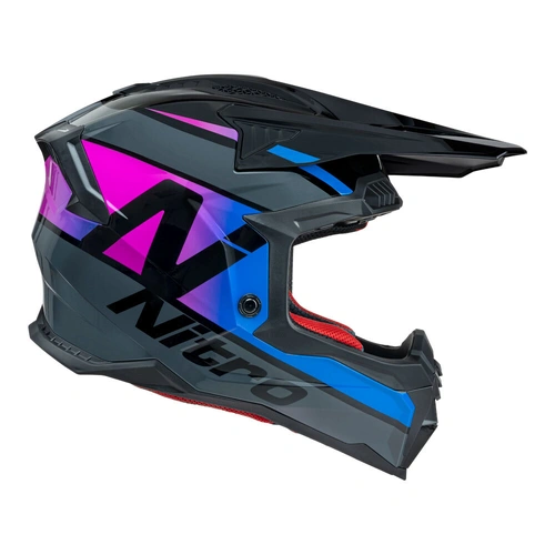 Nitro MX710 Onyx Helmet - Purple/Pink - XL - SKU:85-735-10