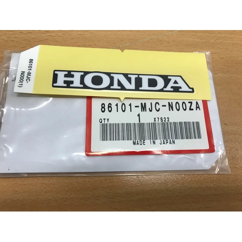 ,CBR600RR 2016 OEM  DECAL HONDA DUC TAIL *TYPE1*86101MJCN00ZA - SKU:86101MJCN00ZA