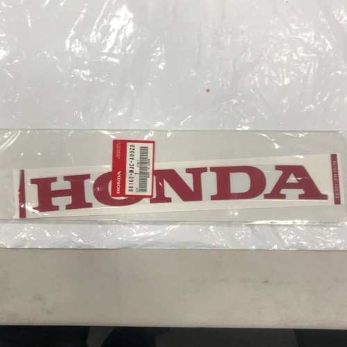 CBR600RR 2016 OEM LOWER  HONDA  DECAL *TYPE3*  86102MJCA00ZD - SKU:86102MJCA00ZD