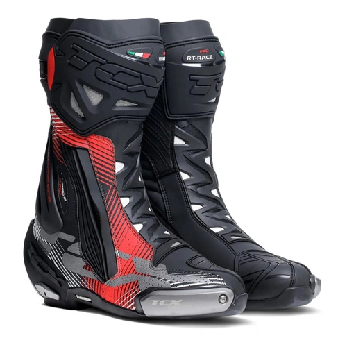 TCX RT-Race Pro Air Boot - Black/Red/White - 38 - SKU:87-7659-138