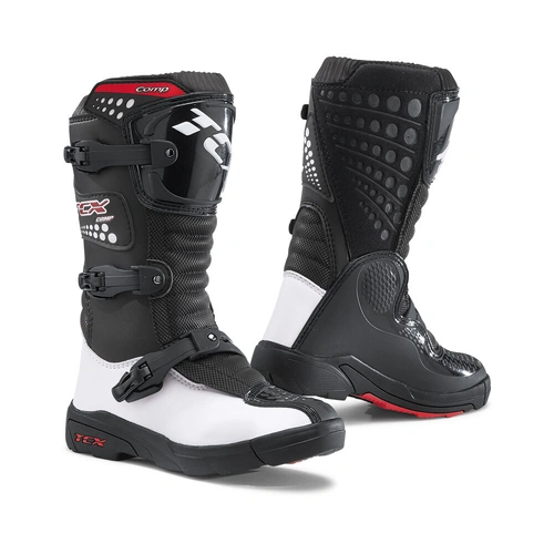 TCX Youth Comp Boot - White/Black - 31 - SKU:87-9103-431