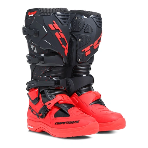 TCX Comp Evo 2 Michelin???? Boot - Black/Red - 40 - SKU:87-9662-740
