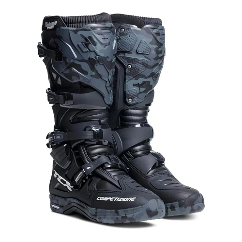 TCX Comp Evo Boot - Black/Camo - 42 - SKU:87-9662-942