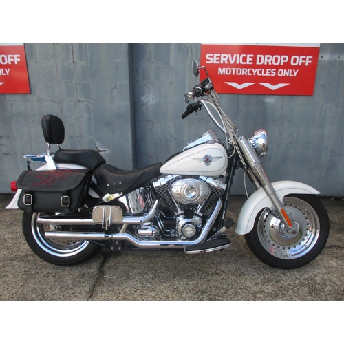 2008 HARLEY-DAVIDSON 1600CC FLSTF FAT BOY CRUISER