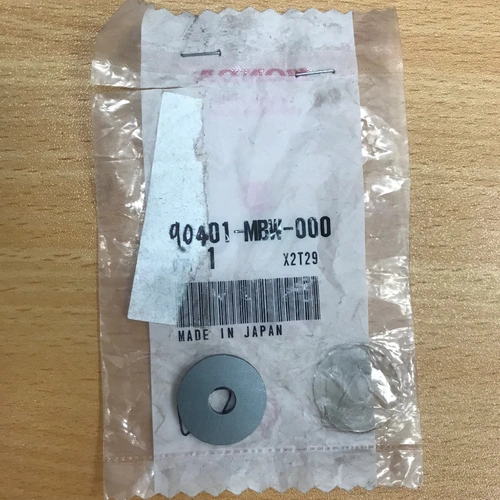 CBR1000RR/CBR600RR CAM CHAIN TENSIONER OEM 6MM WASHER 90401MBW000 - SKU:90401MBW000
