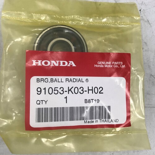  OEM WHEEL BEARING  RADIAL [ 6301 ] 91053K03H02 - SKU:91053K03H02