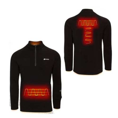 Venture Heat Nomad Heated Baselayer Shirt - Black - SKU:95601BLK2XL-p