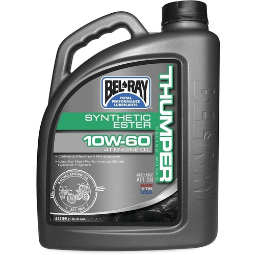 BELRAY WORKS THUMPER RACING S 10W-60 - 4L