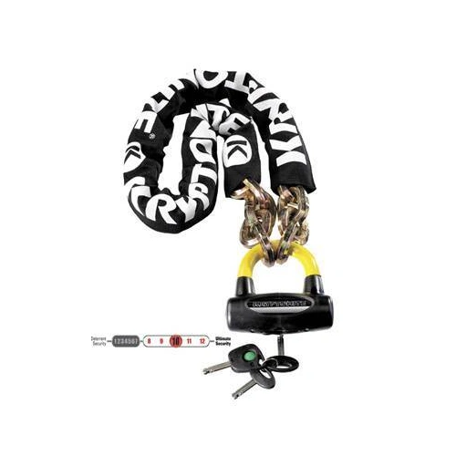 KRYPTONITE NEW YORK FAHGETTABOUDIT 1410 CHAIN 14mm x 100cm W/NY DISC LOCK (9US) - SKU:999485