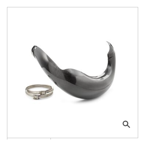 300 EXC 2024  OEM CARBON  Expansion chamber guard  (A44005994000) - SKU:A44005994000
