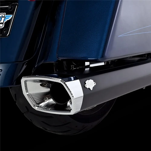 Vance & Hines Chrome End Caps For V16851