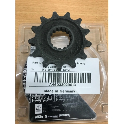  /HUSQUVARNA / GAS GAS OEM FRONT SPROCKET 13 TEETH A46033029013