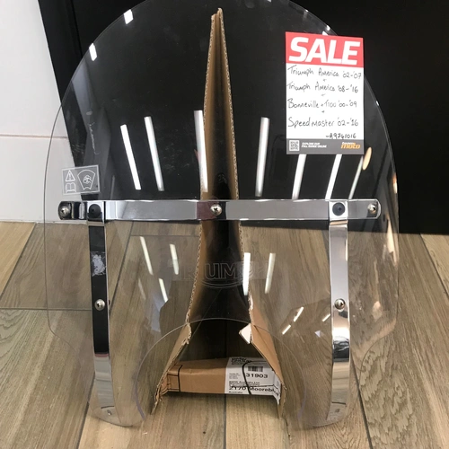 BONNEVILLE T100 / SPEEDMASTER / TRUIMPH AMERICA OEM ROADSTER SCREEN  KIT WITH BRACKETS  A9741016